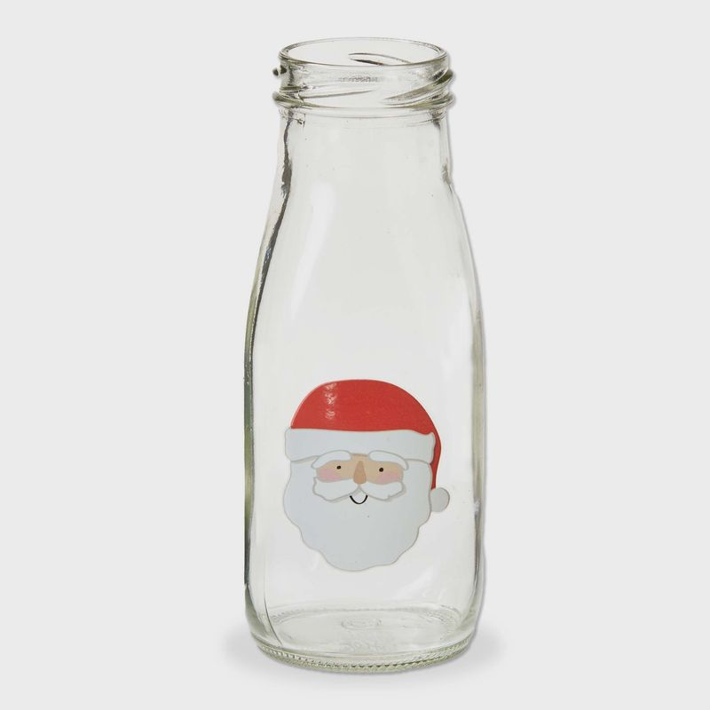 Santa Milk Bottle