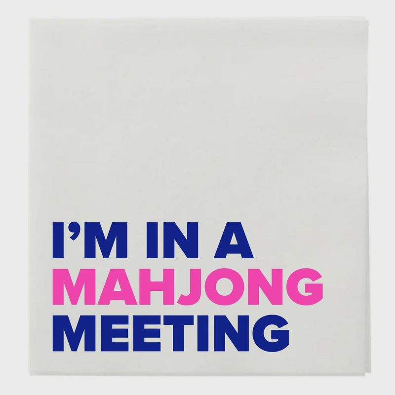 Mahjong Towels &amp; Napkins