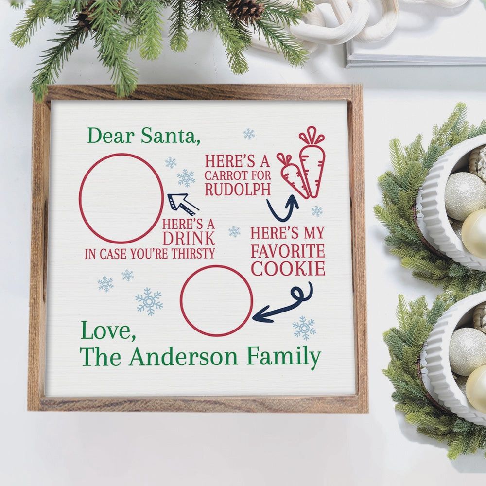 Custom Santa Tray