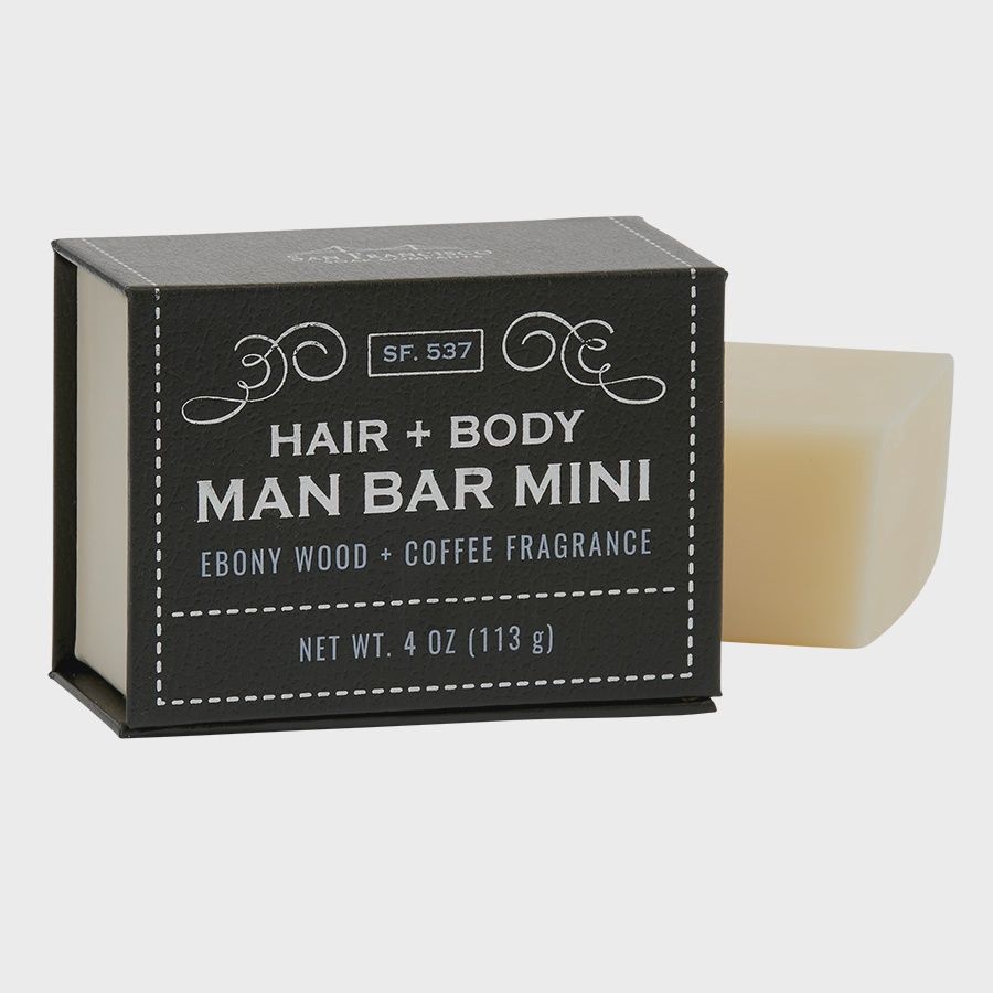 Man Bar Soap Mini, Scent: Wood&amp;Coffee