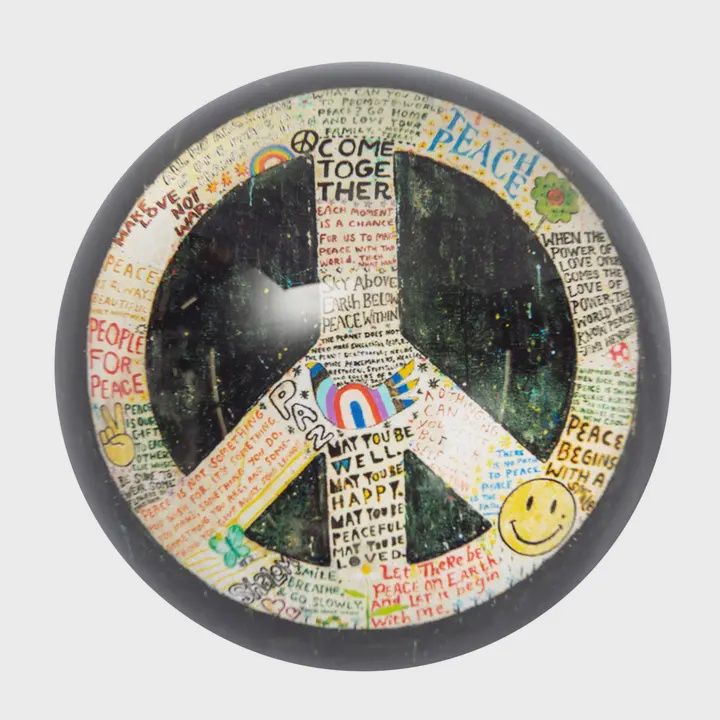 SBOO Paper Weight, Design: Peace
