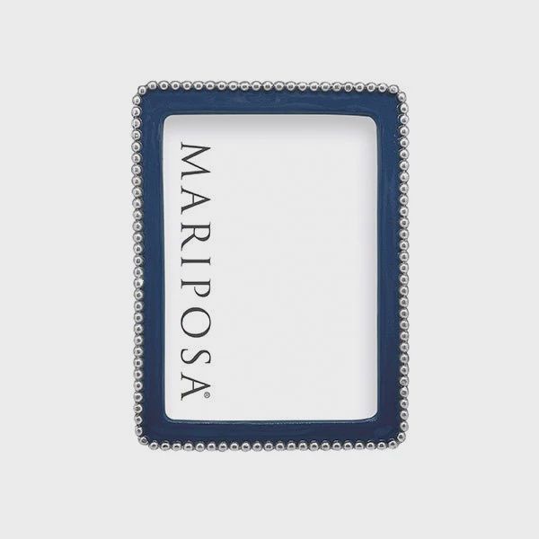 Beaded Blue 5x7 Frame (3707B)