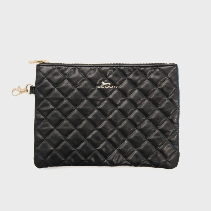 Pouch Perfect, Color: Black Quilted
