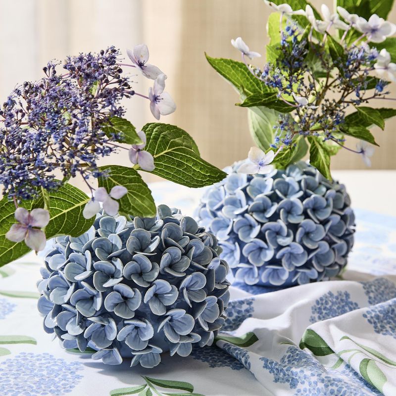 Hydrangea Vase/Cndle