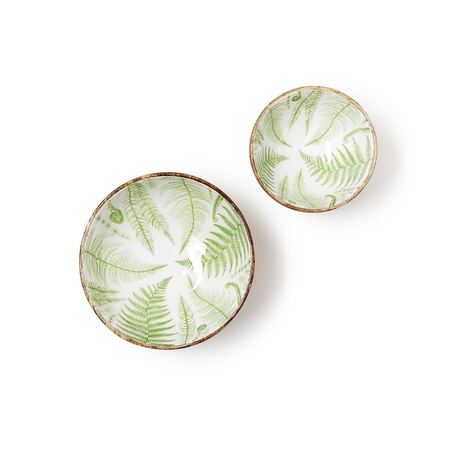 Fern Wood Bowl, Size: S