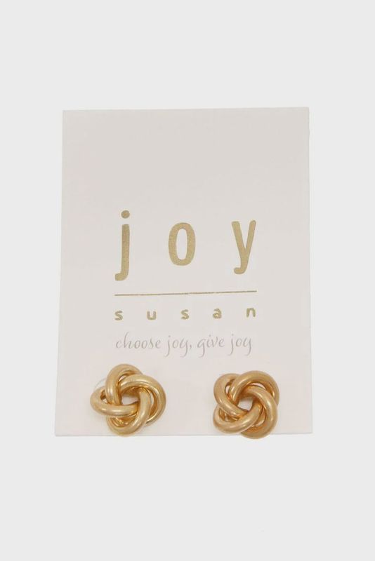 Knot Post Earring