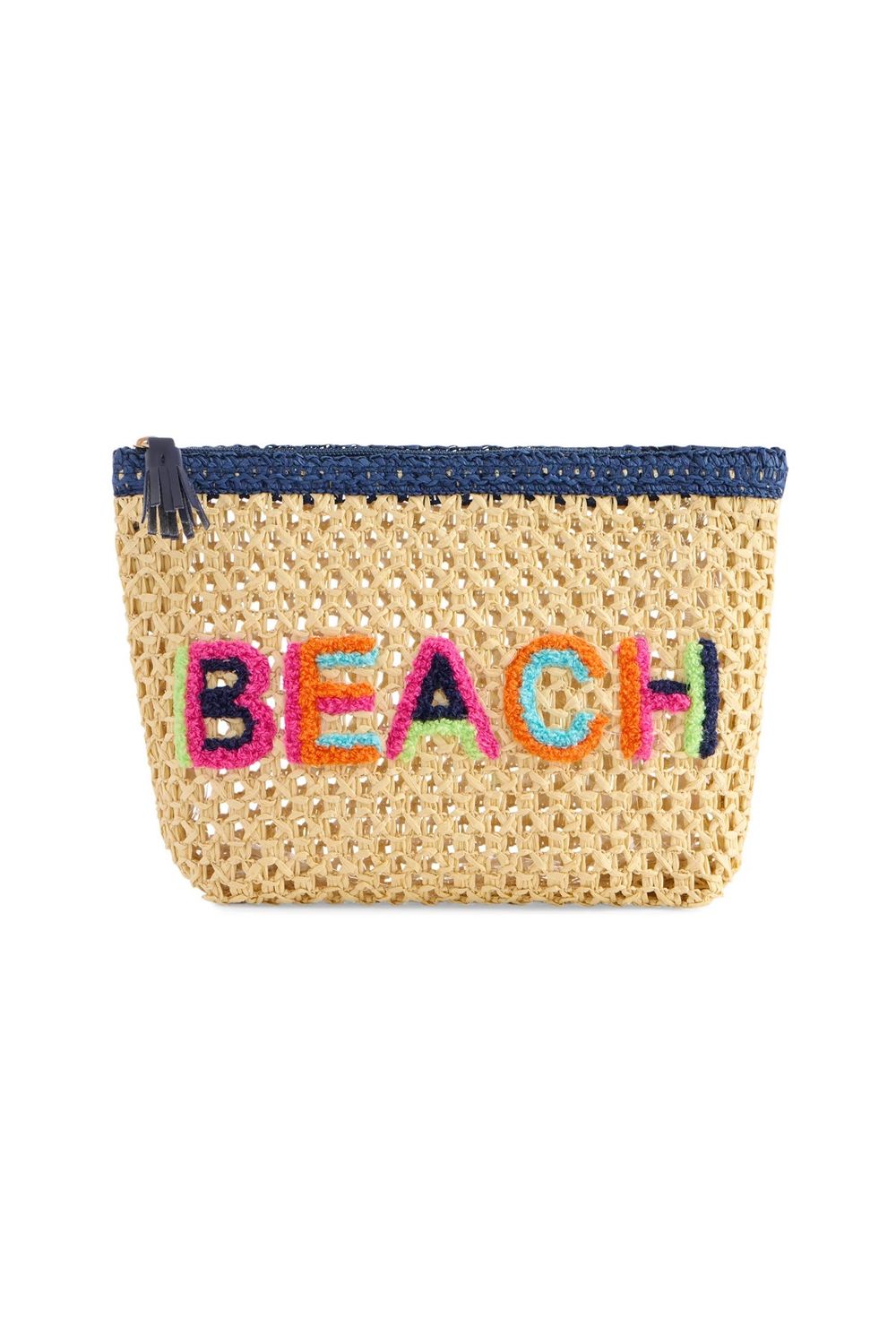 Beach Straw Pouch