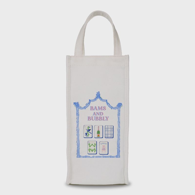 Mahjong Wine Bag