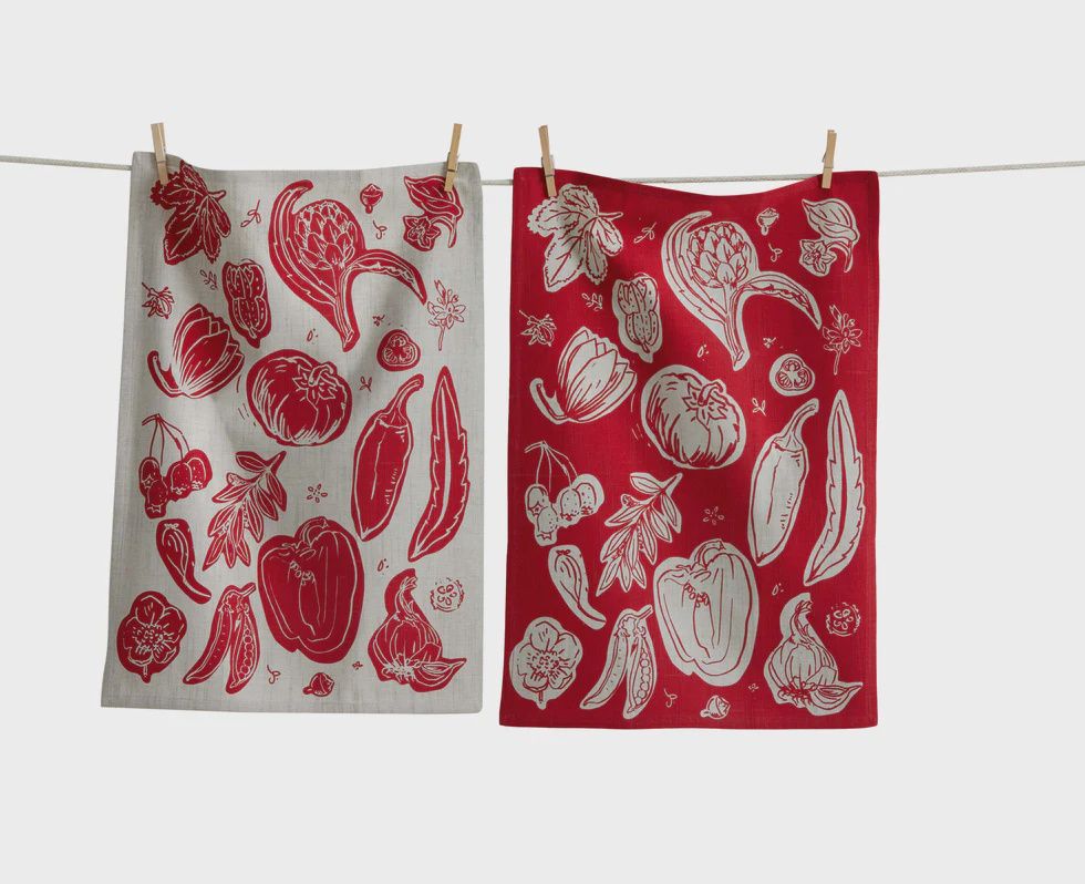 Canyon Veggies Towel Set