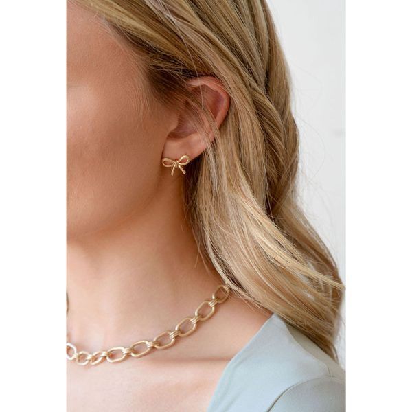 Bow Stud Earrings