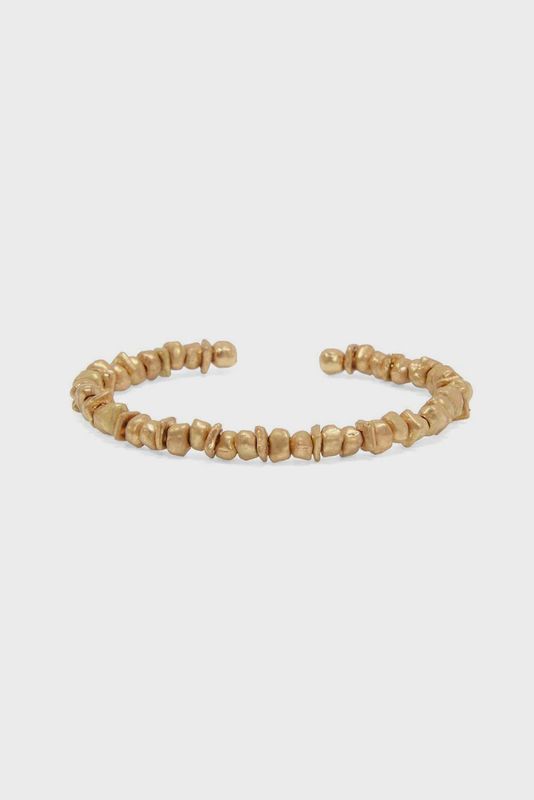 Chiseled Bead Cuff