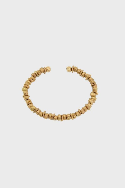 Chiseled Bead Cuff