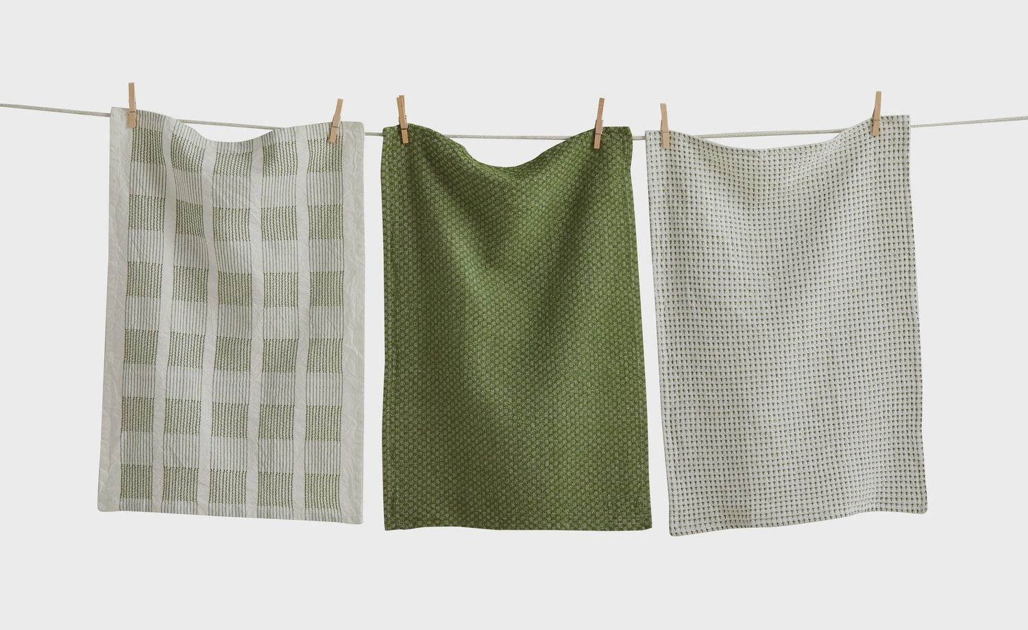 Sonoma Dish Towel Set, Color: Sage