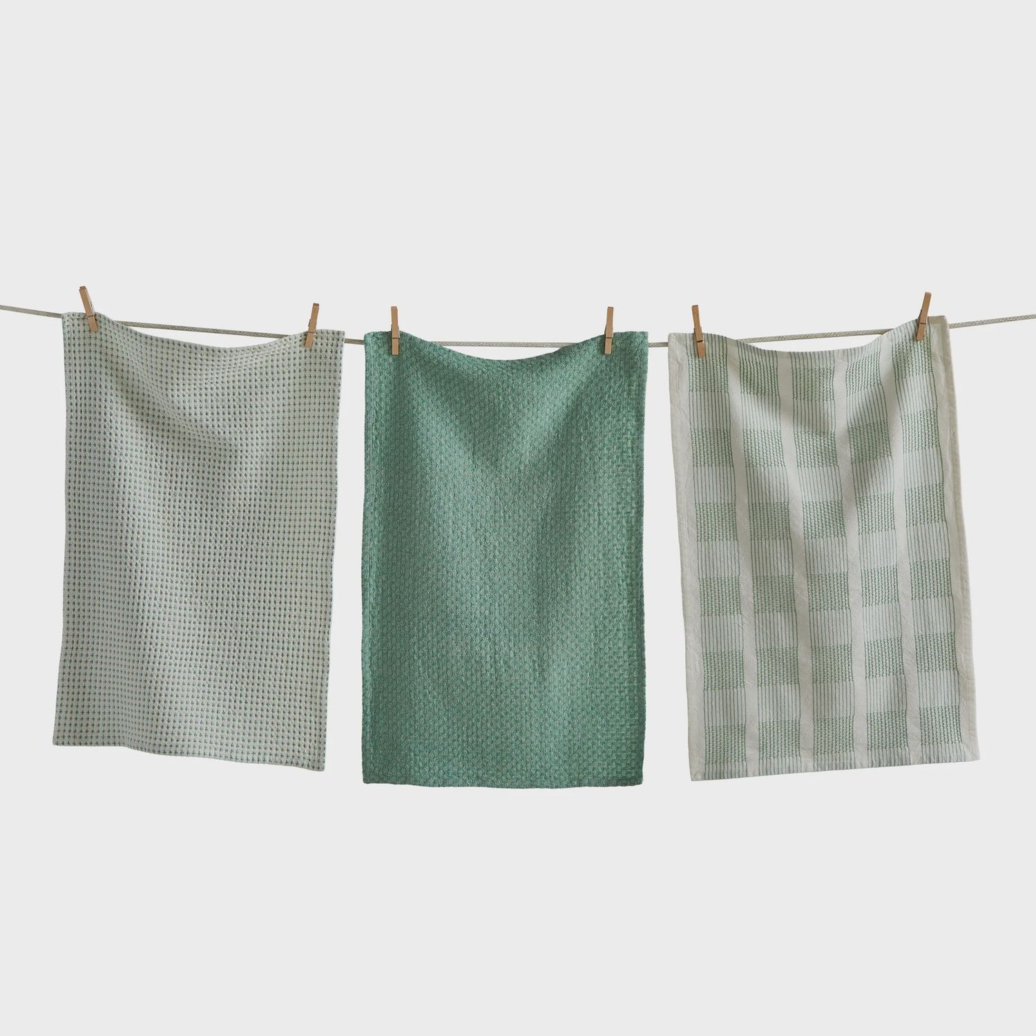 Sonoma Dish Towel Set, Color: Sage