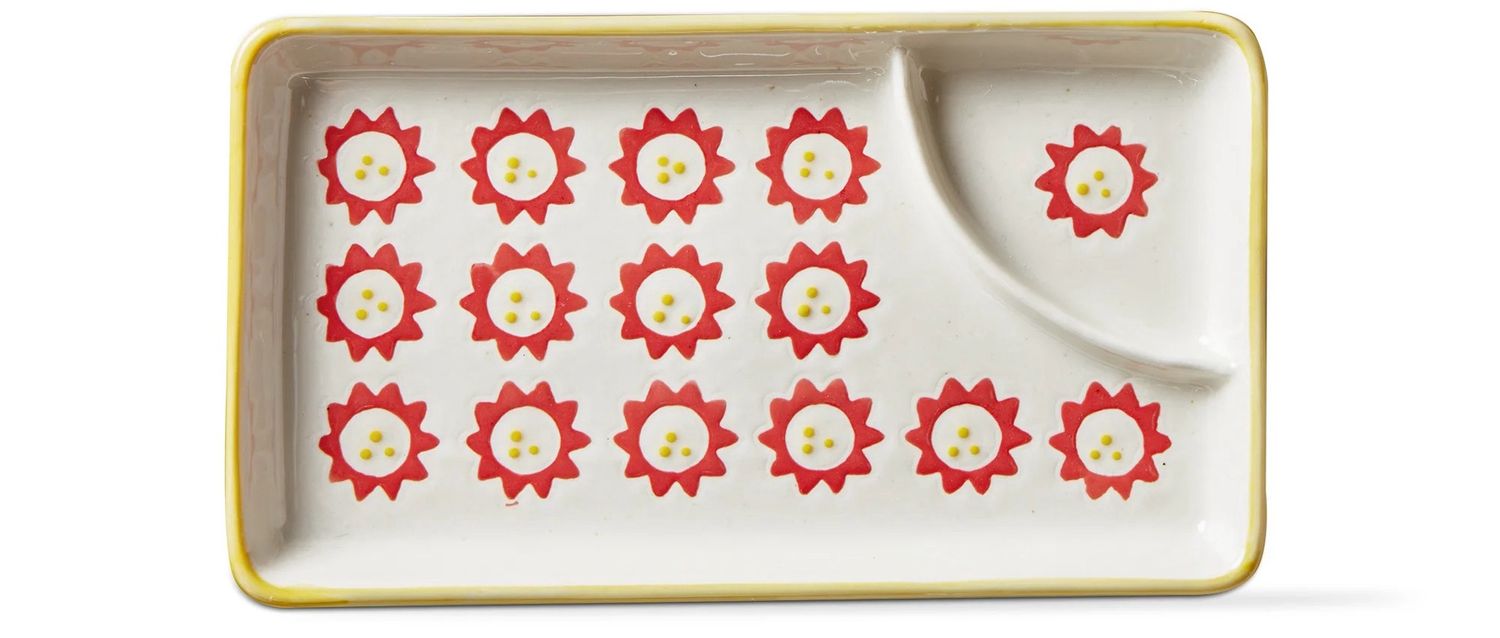 Sushi Plate, Design: Flower