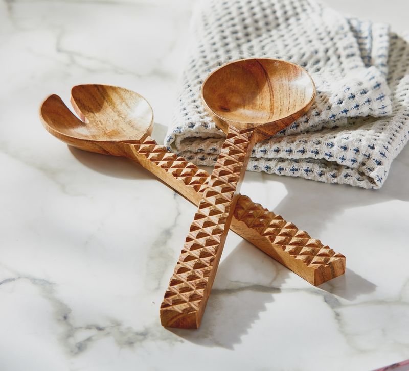 Carved Serving Utensils