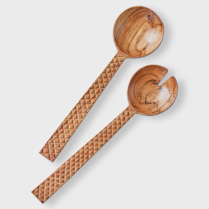 Carved Serving Utensils