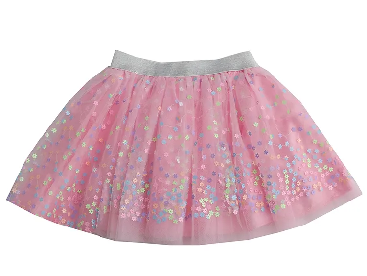 Sprinkle Flower Tutu, Color: Pink, Size: 1-2