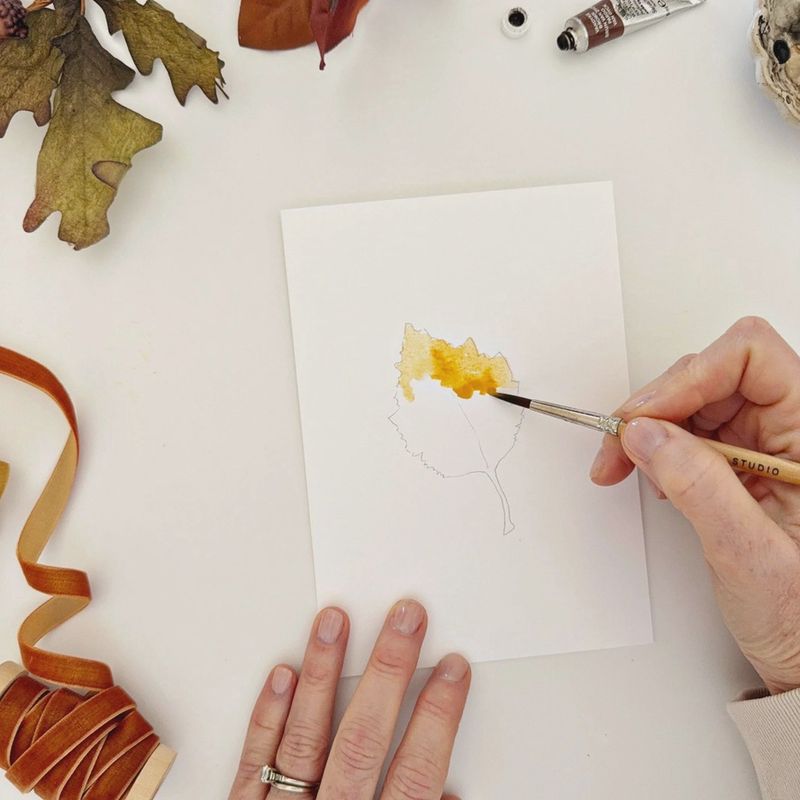 Paintable Notecard Set