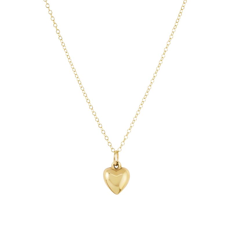 16" Gold Love Plush Necklace