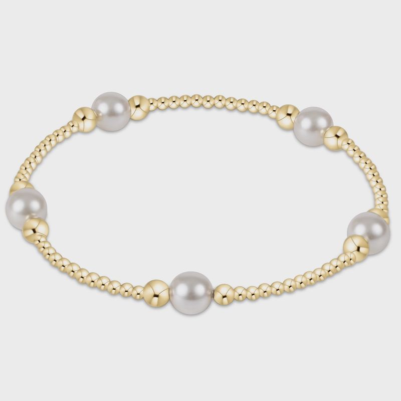 Purpose Pearl Gold Bracelet
