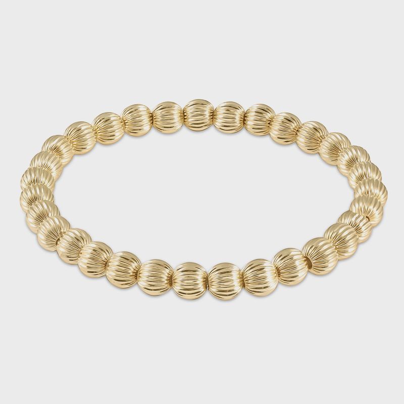 Dignity Gold 6mm Bracelet