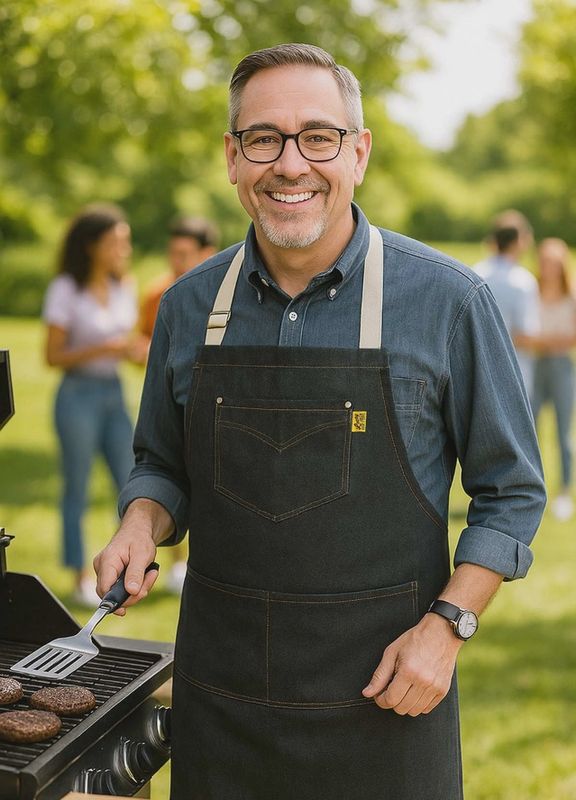 Denim Workman's Apron