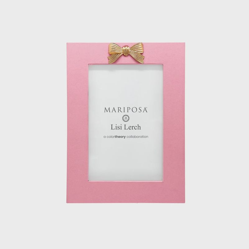 Bow Pink 4x6" Frame (6031B)
