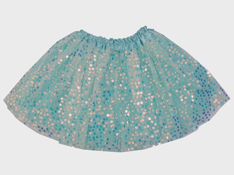 Aqua Sequin Tutu 2-6