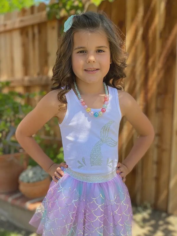 Little Mermaid Tutu 2-6