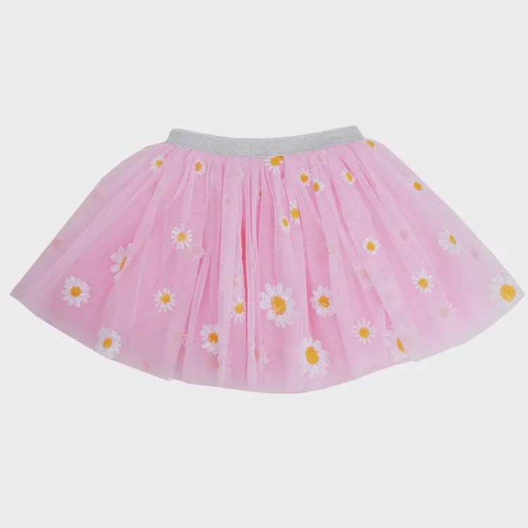 Pink Sequin Daisy Tutu