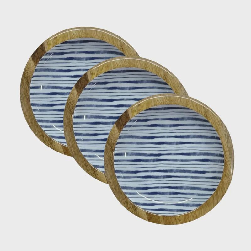 Coastal Stripes 5" Dish