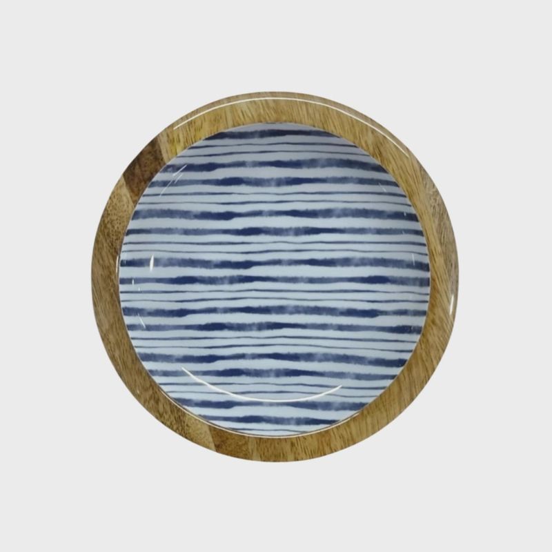 Coastal Stripes 5" Dish