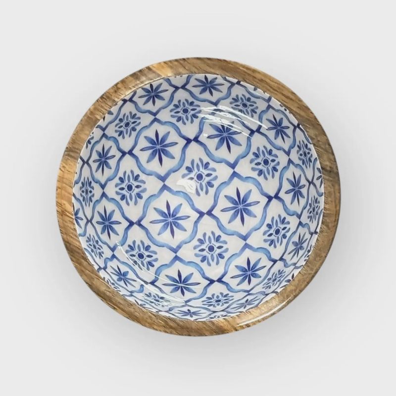 Blue Tile 6" Bowl