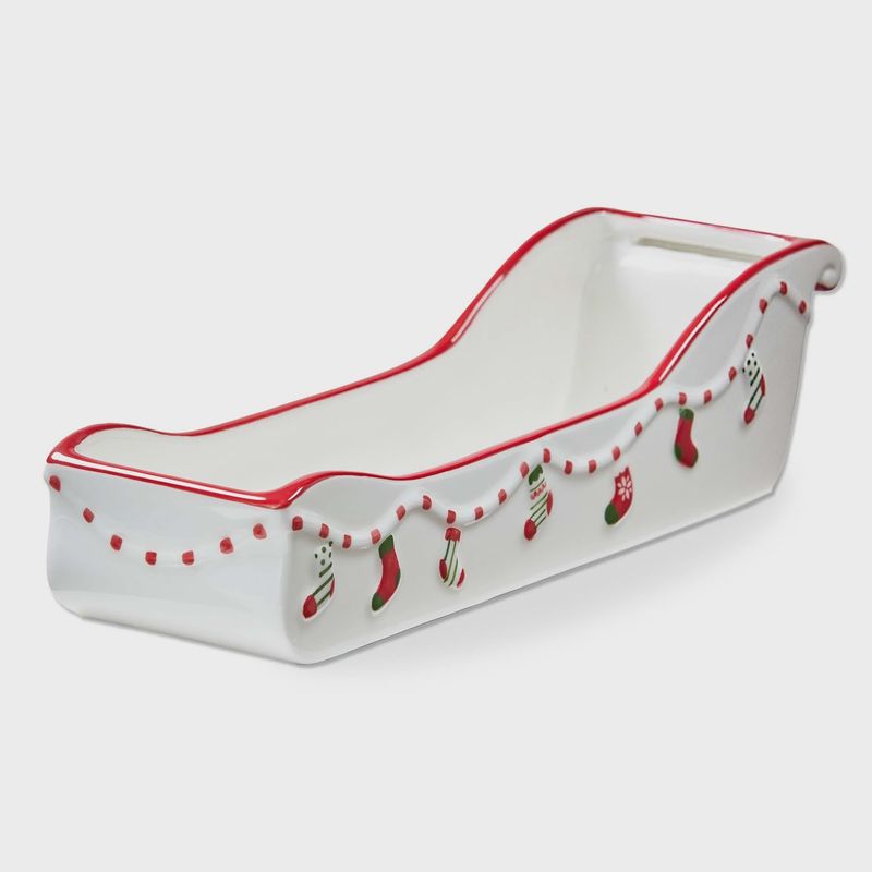 Sleigh Cracker Dish