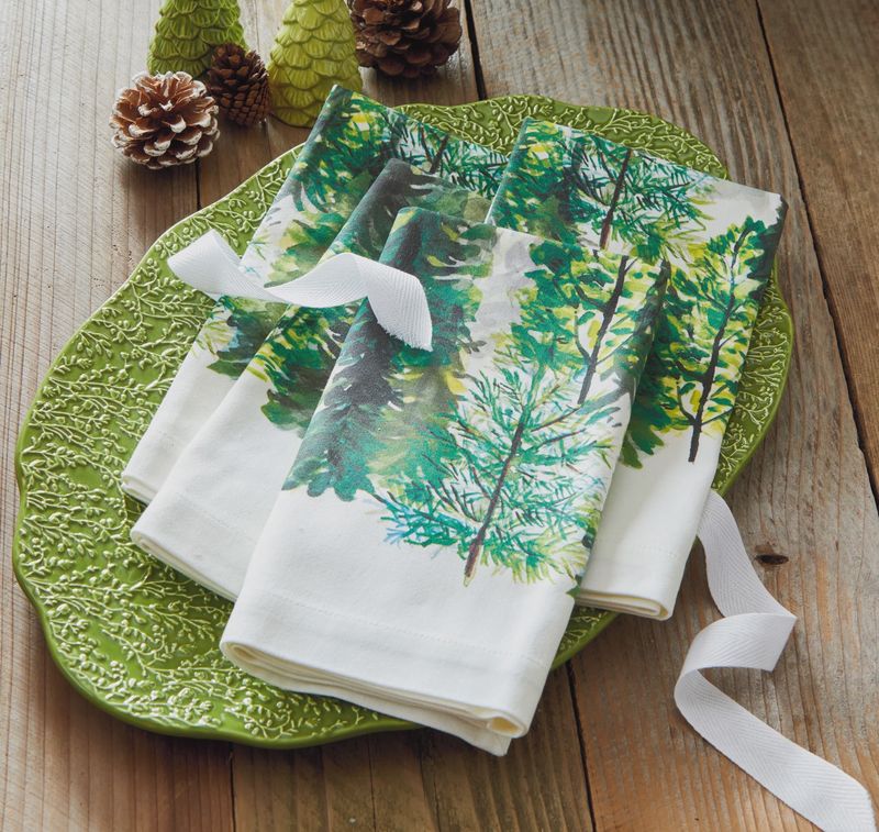 Northern Forest Napkin Set
