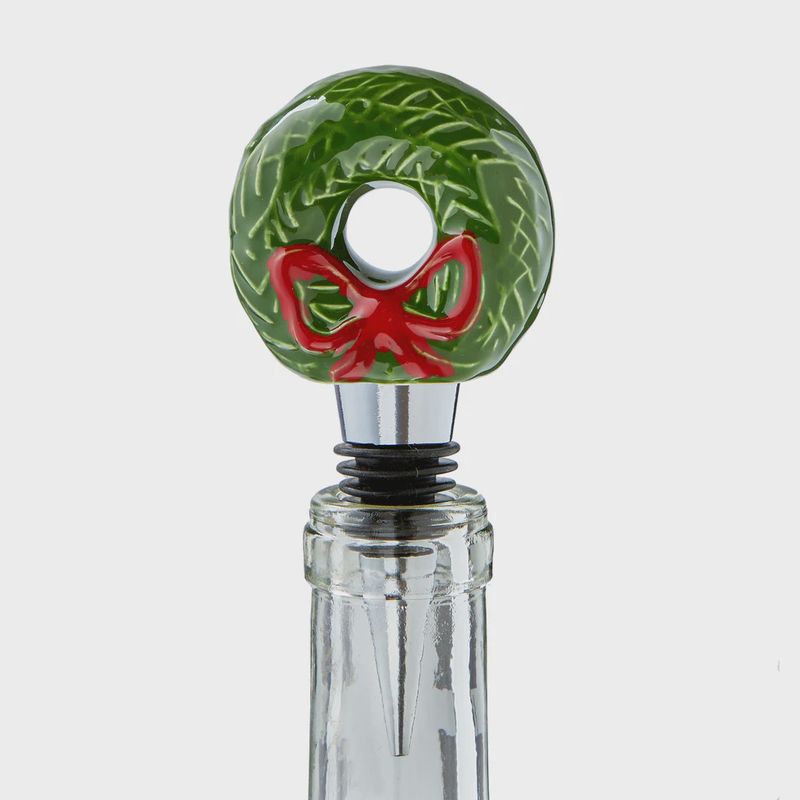 Wreath Bottle Stopper