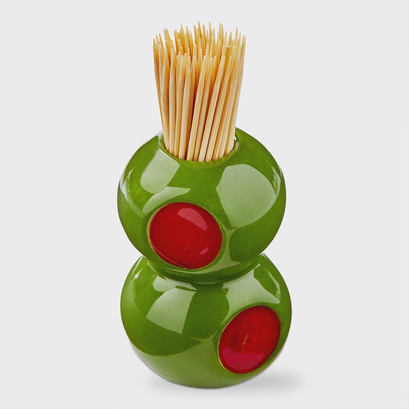 Olive Toothpick Holder