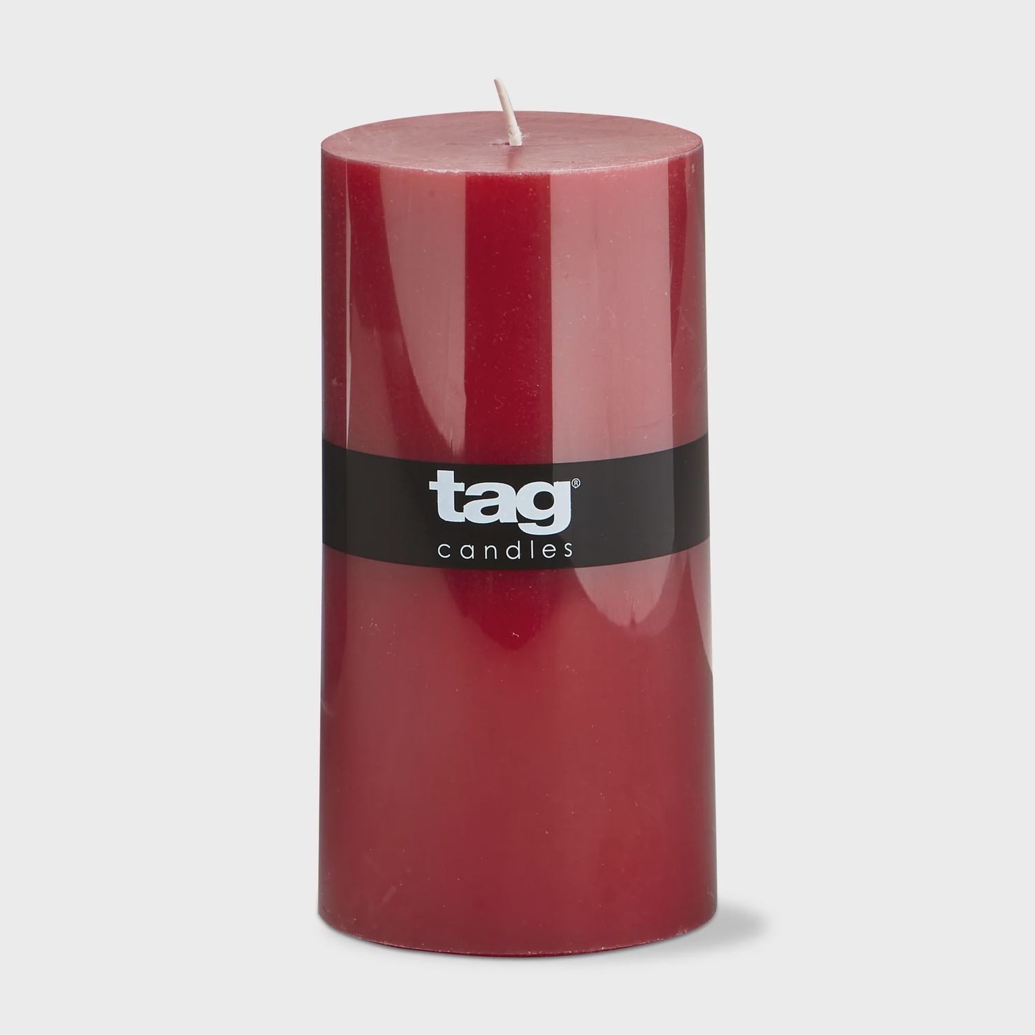 Red Pillar Candle 3x6