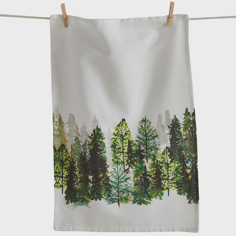 Northern Forest Dishtowel