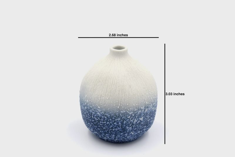 Bud Vase - Gugu Sag S 1415SF9BLUE