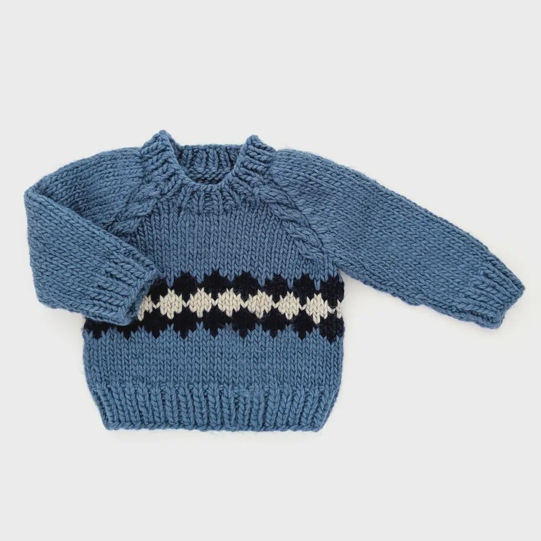 Geo Sweater Slate