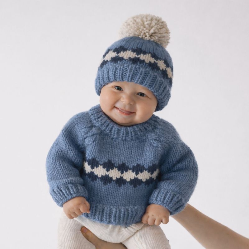 Geo Sweater Slate