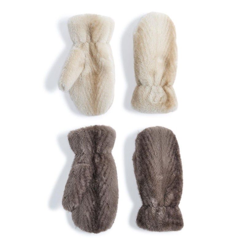Chevron Mittens