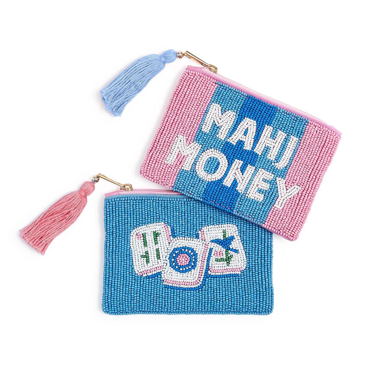 Mahjong Bead Pouch, Style: Mahj Money