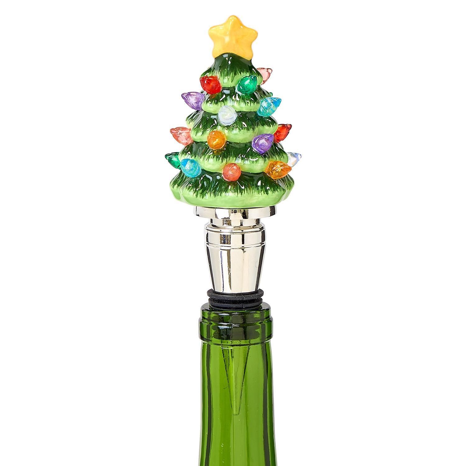 Light-Up Tree Bottle Stopper
