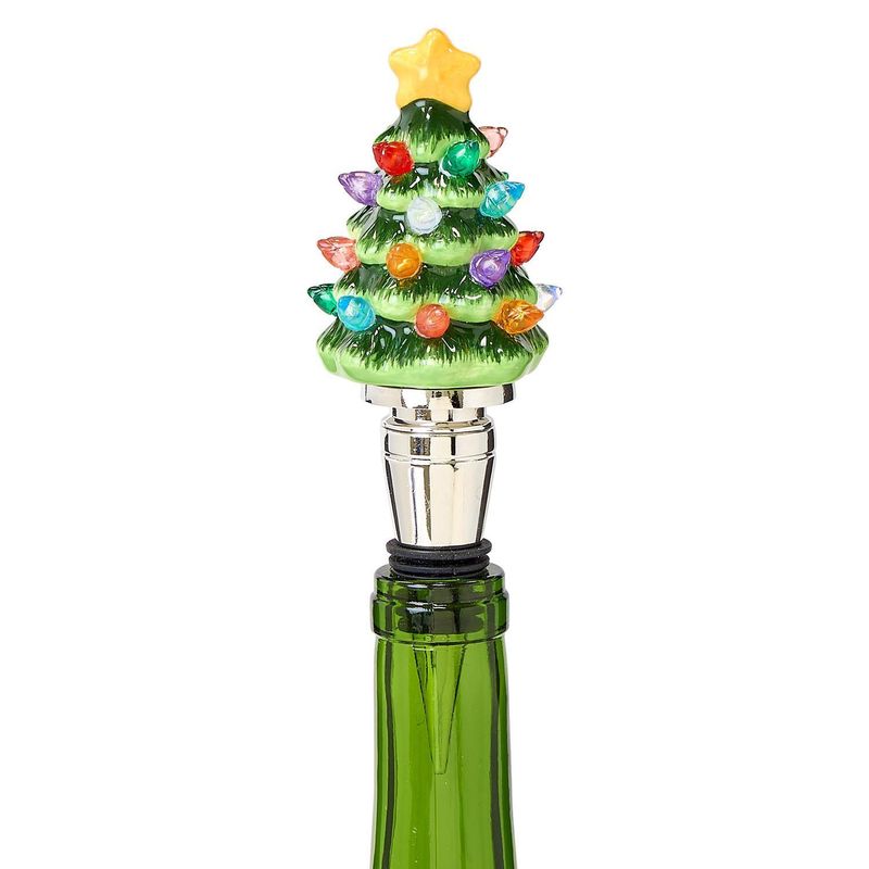 Light-Up Tree Bottle Stopper