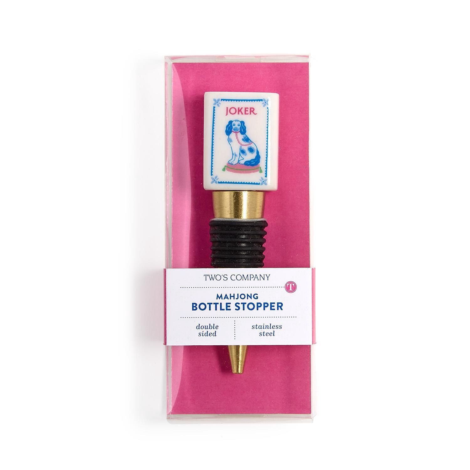 Mahj Bottle Stopper, Design: Joker