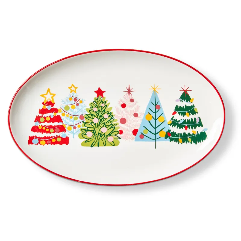 Groovy Trees Platter