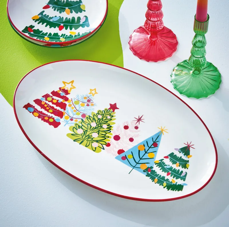 Groovy Trees Platter